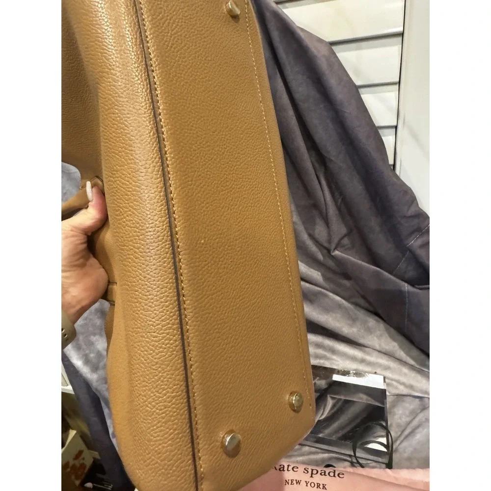 Kate Spade Brown Bungalow Crossbody Purse Leather,- Classic Elegant‎ $378 - Picture 9 of 12